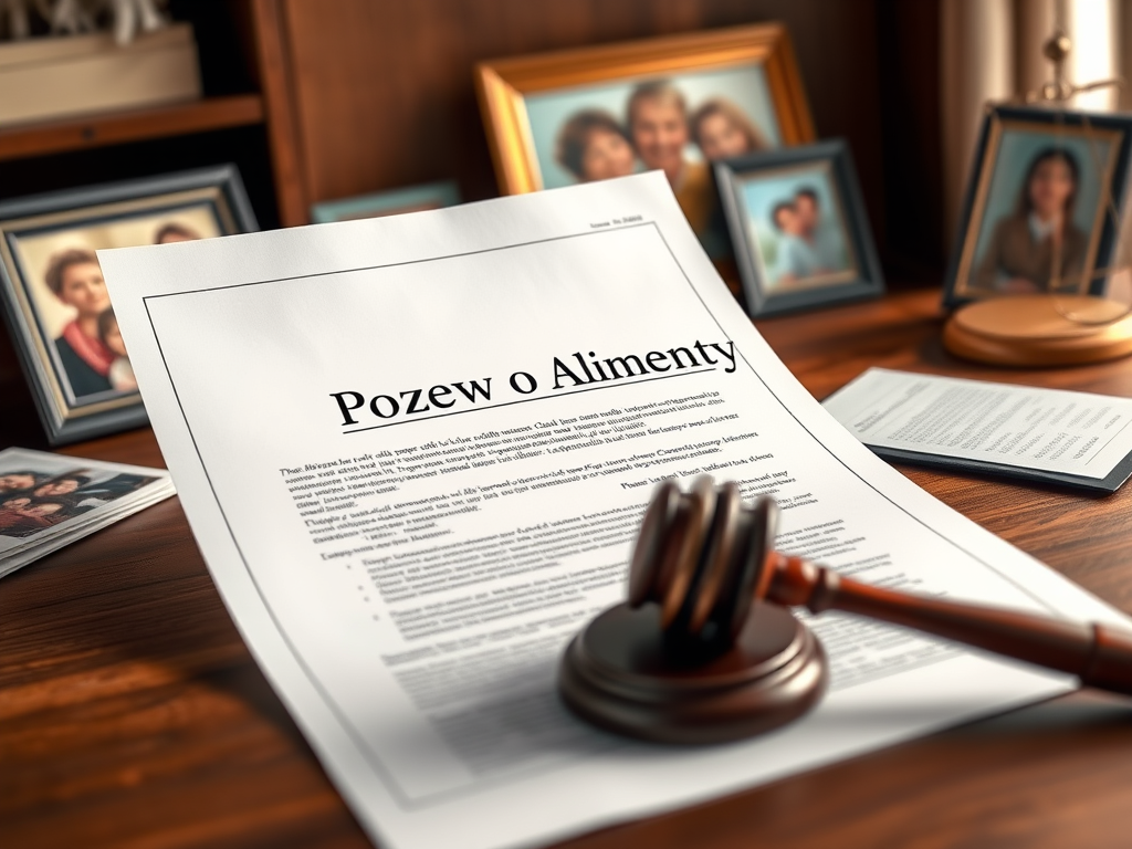 szablon pozwu o alimenty